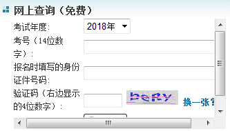 2018年同等學力申碩成績查詢入口